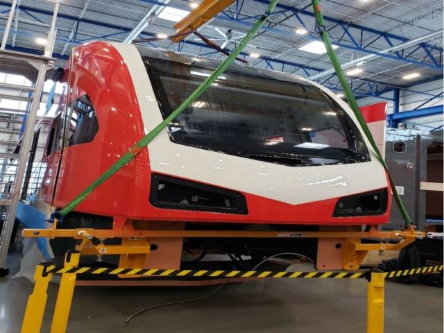 Bonnet Being Fitted to Carbody Feb 2020 1 640x480 c
