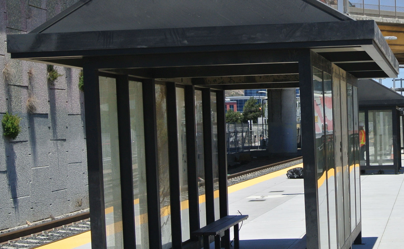 SSF Station new center-boarding platform