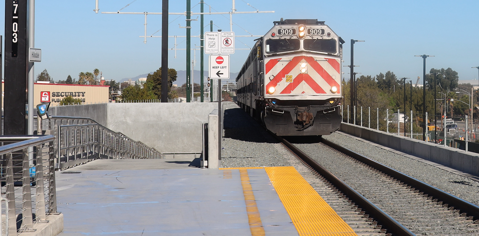 Train Approaching