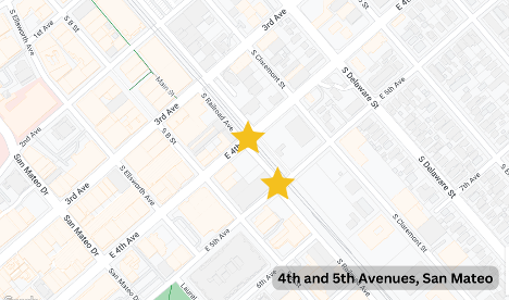 San Mateo 4th and 5th Avenues