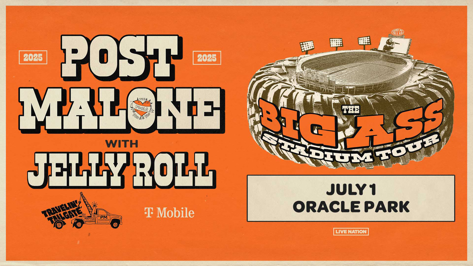 Promo image for Post Malone Big Ass Stadium Tour