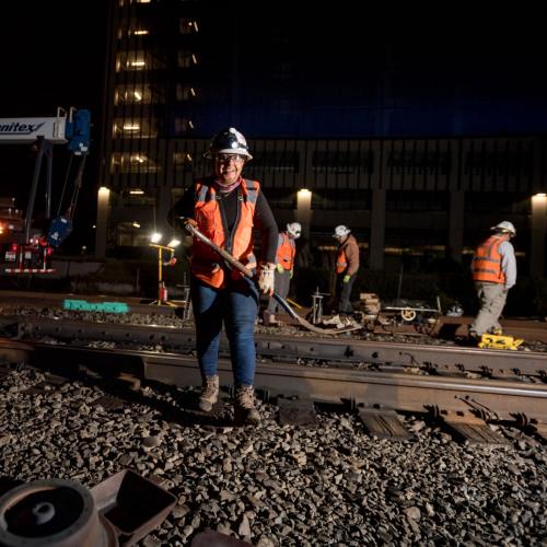 Caltrain Track Work