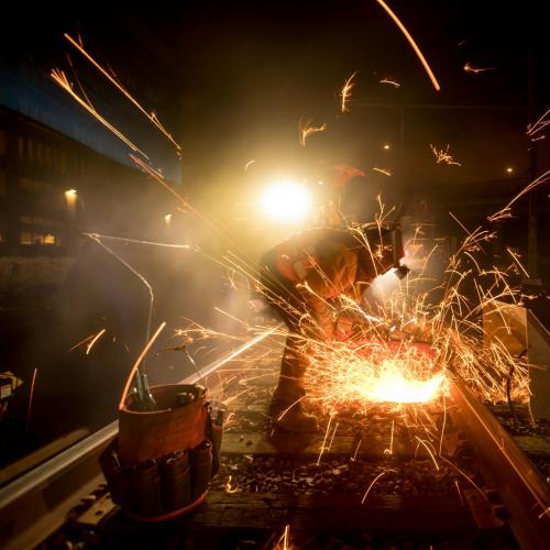 Caltrain Track Work