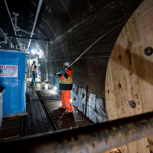 Caltrain Tunnel Work