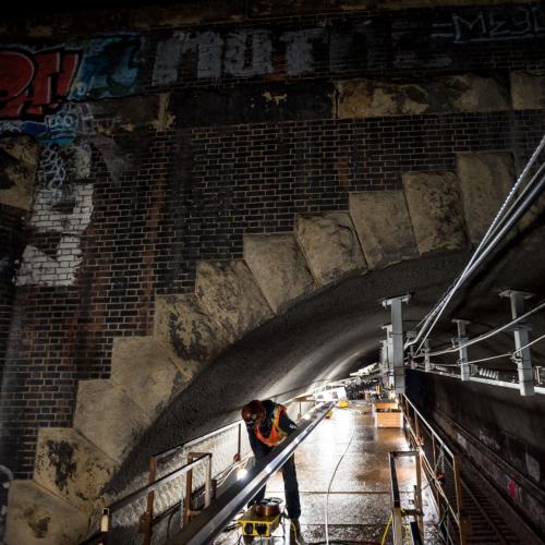 Caltrain Track Work