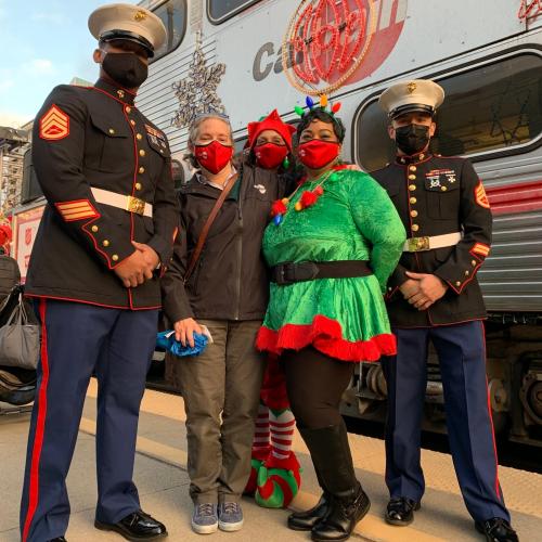 Holiday Train Tile 3