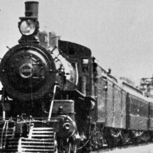 Historical photos of steam engines