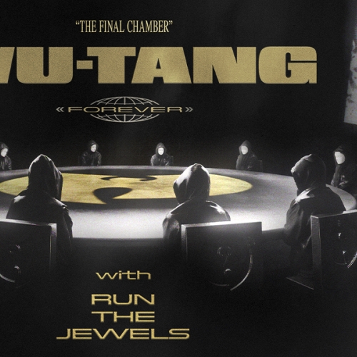 Poster for Wu Tang Clan and Run the Jewels show at Chase Center