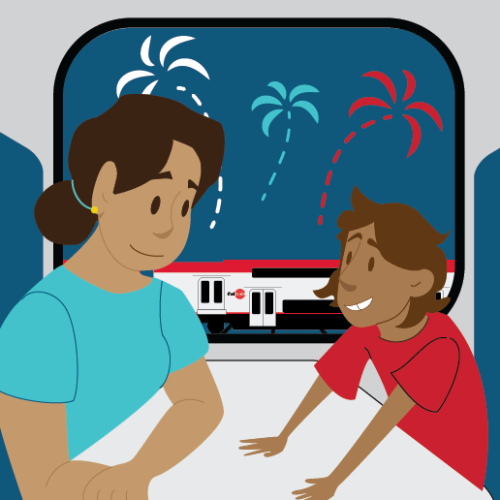 Caltrain Independence Day 2025 Web Tile