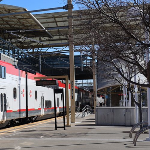 Millbrae Station Jumbotron 
