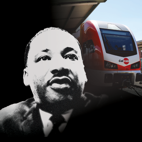 Caltrain MLK Celebration Train