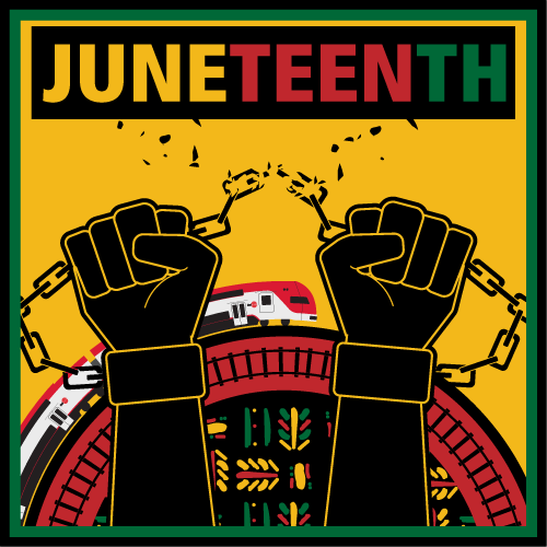 Caltrain Juneteenth 2026 Webtile