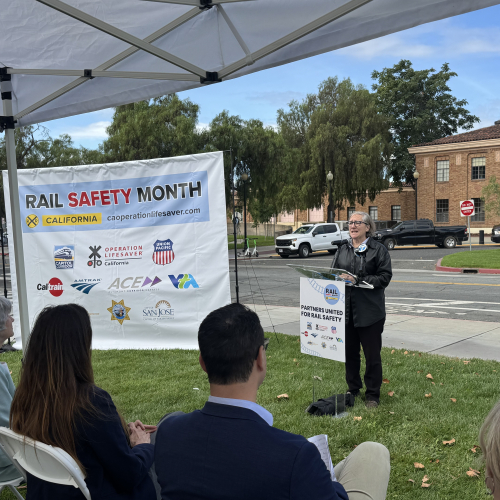 Michelle at Rail Safety 2026