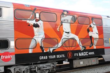 Giants Car Wrap