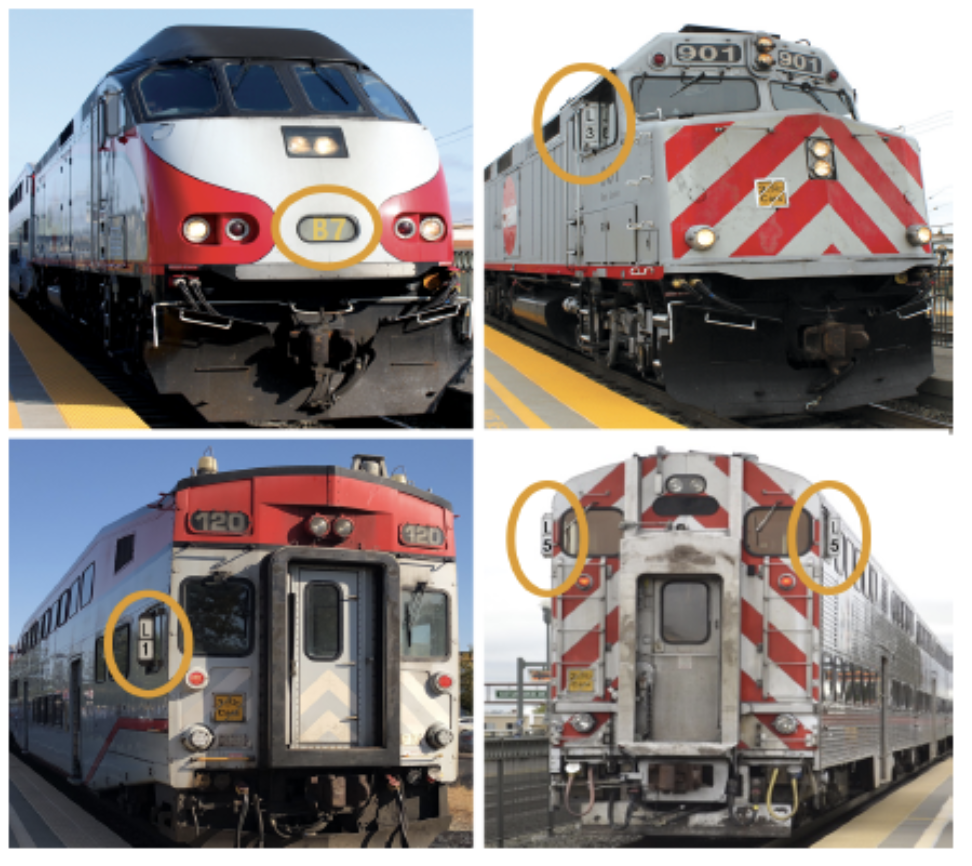Numbers on Trains