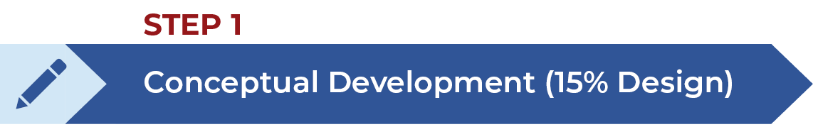 Step 1 Conceptual Development (15% Design)