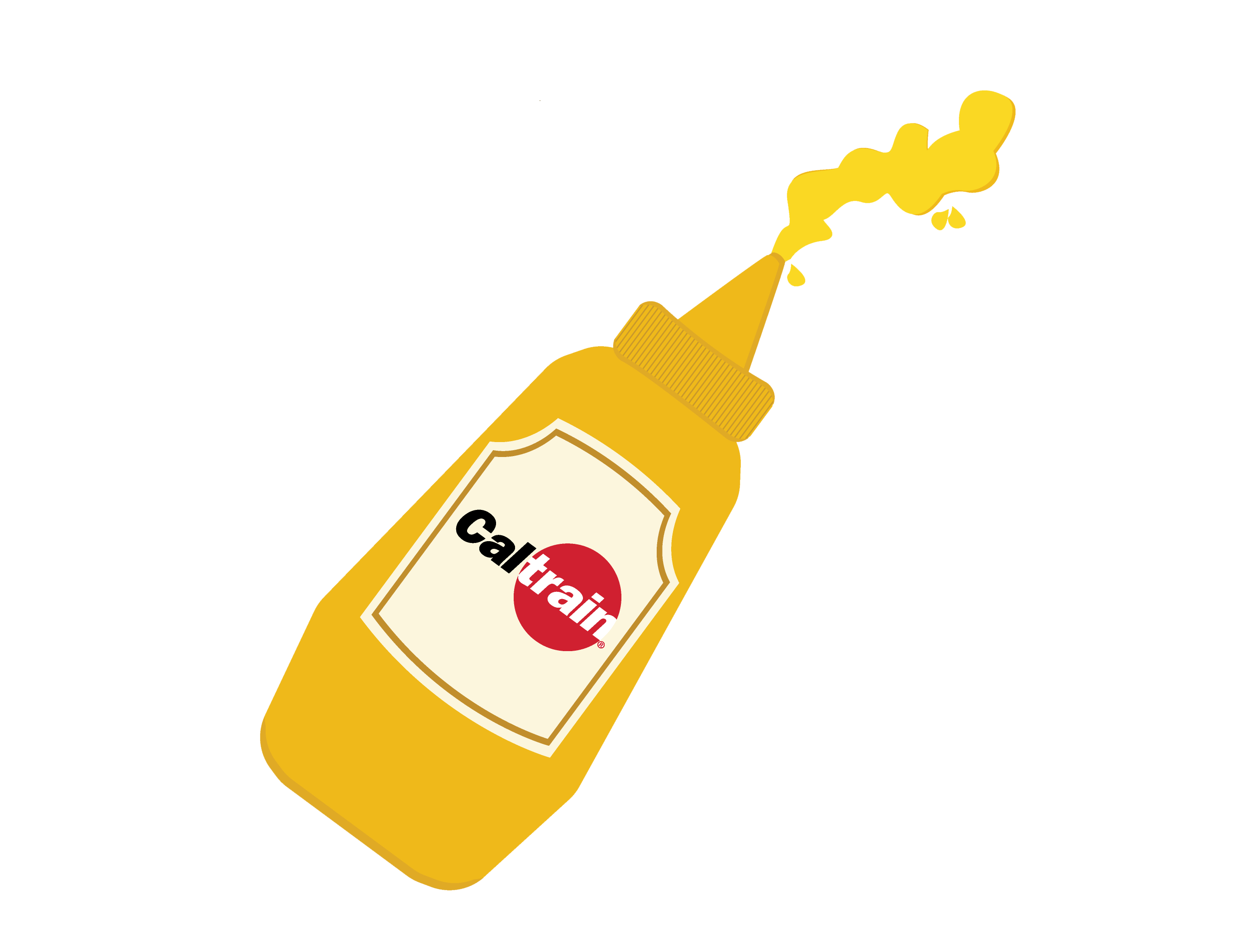 Mustard bottle