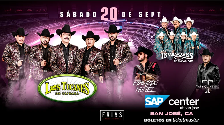 Los Tucanes Concert SAP Center